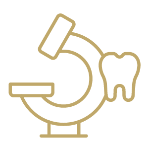 マイクロスコープの虫歯治療（歯髄温存療法）